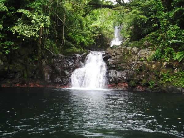 Lavena waterfalls, Taveuni