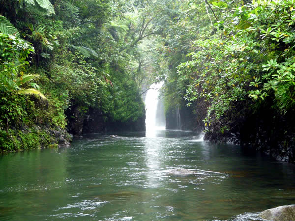 Lavena waterfalls, Taveuni